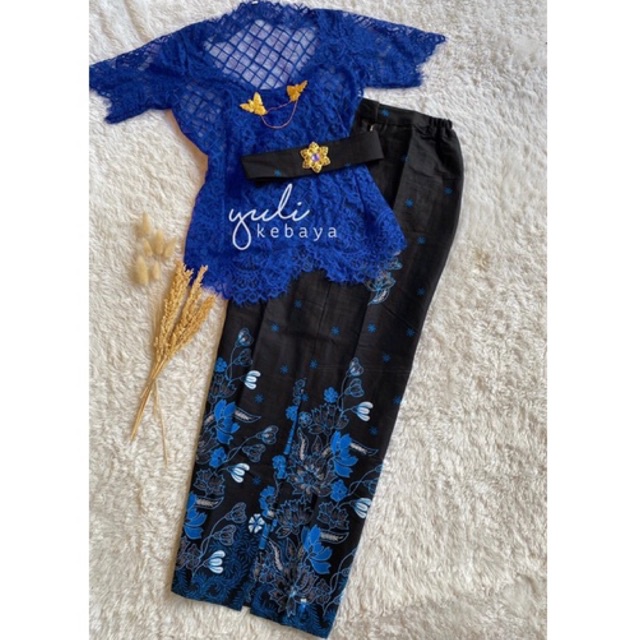 Set Kebaya Bali Semi italy norvina premium | Kebaya Kondangan Wisuda Rok span