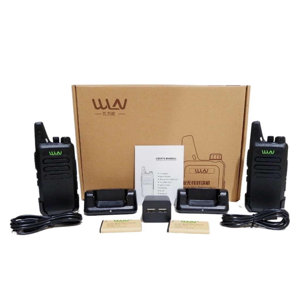 WLN KD-C1 HANDY TALKY UHF SEPASANG NEW ORIGINAL