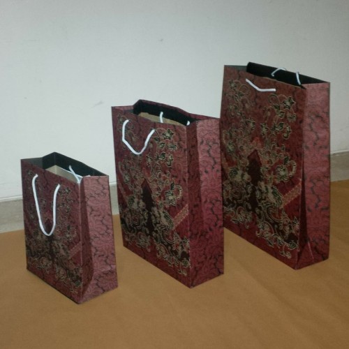 

PAPER BAG BATIK PERPACK (XL) 40x30x10 cm