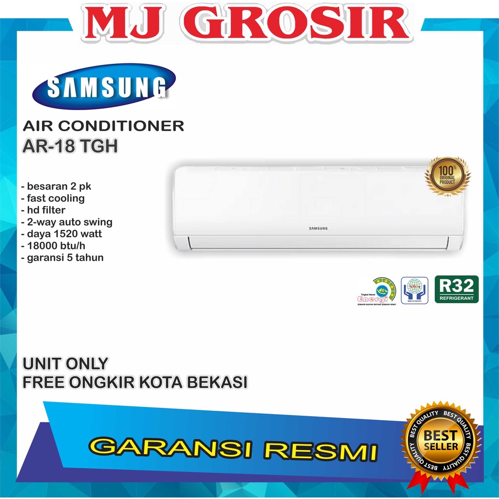 AC SAMSUNG AR 18 TGHQASIN / AR 18 NRF 2PK R32 UNIT ONLY