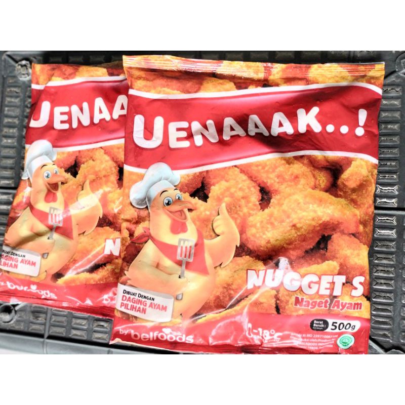 

Belfoods Uenak Nugget "S" 500 frozen food