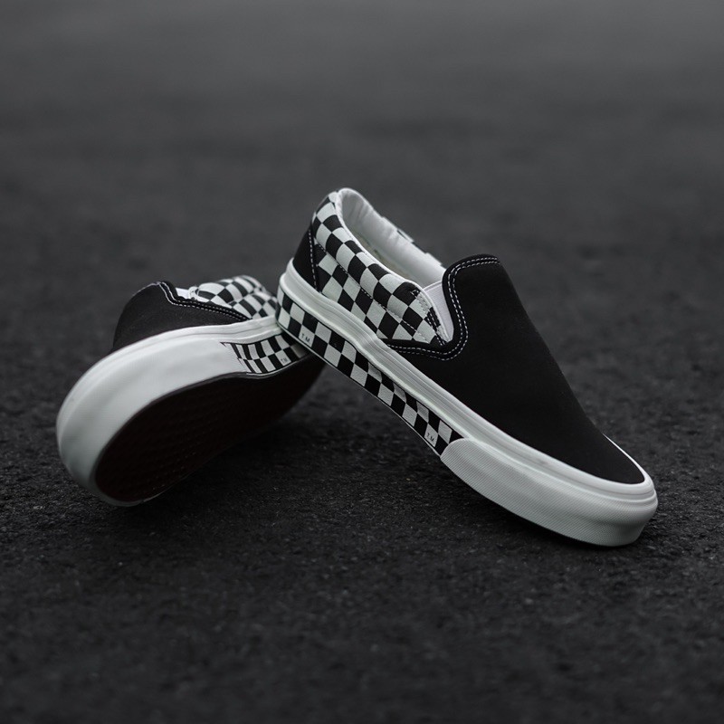 V4ns Slip On Sidewall Chekerboard Original