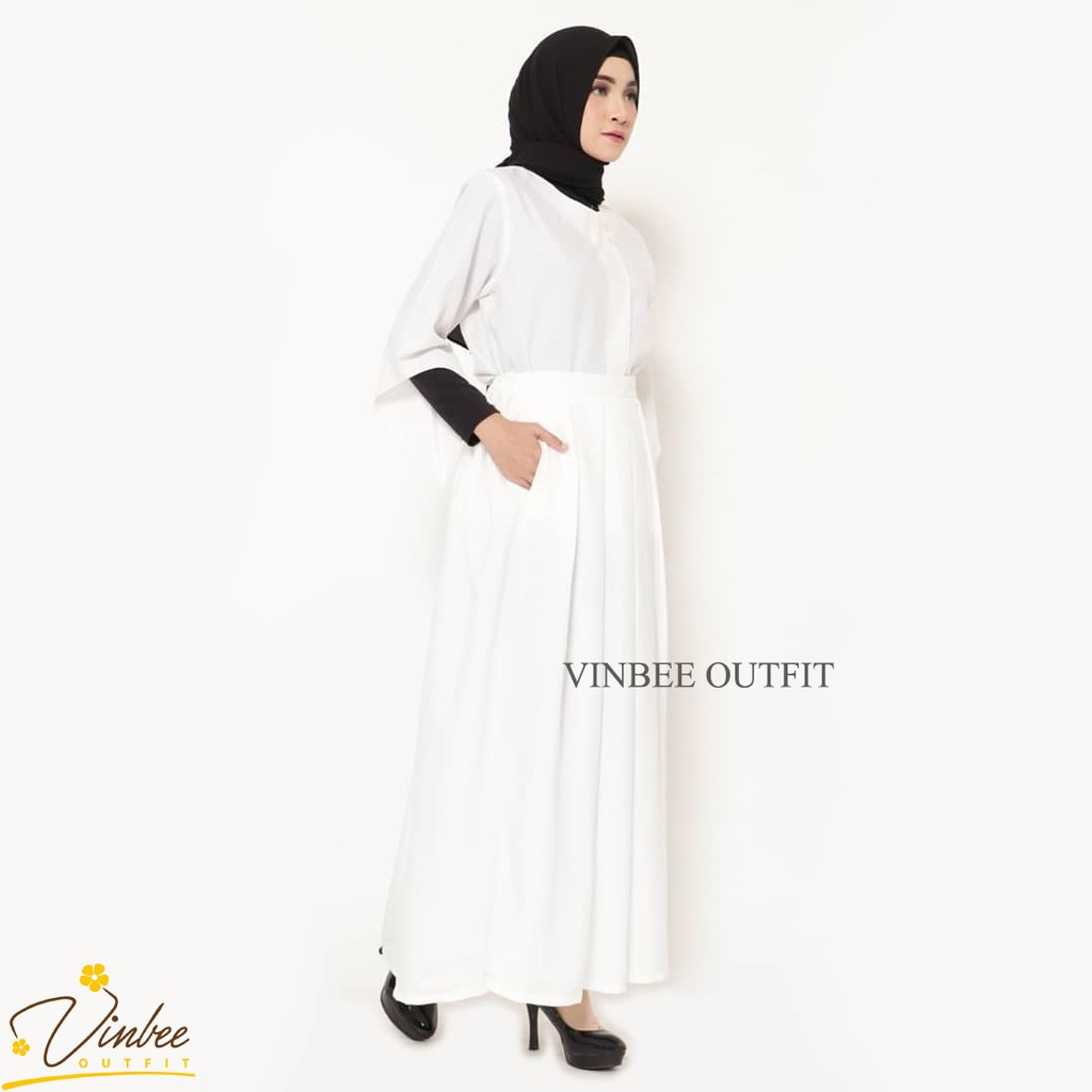 ROK FLARE SKIRT PREMIUM By VINBEE OUTFIT