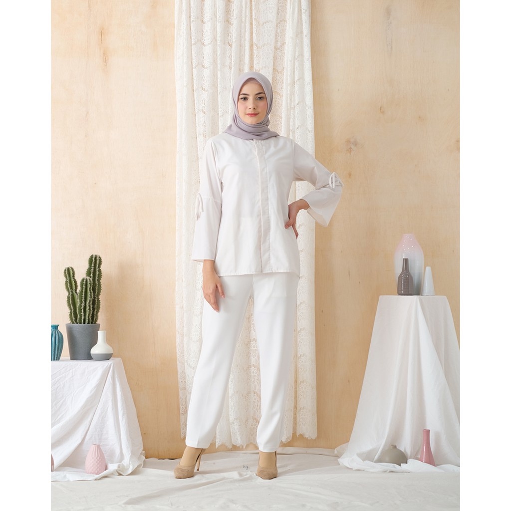 SCUIBI Pants - Celana Pensil dengan Bahan Scuba by Hijab Mamah icis