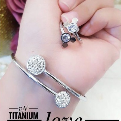 TiTanium set gelang wanita p697