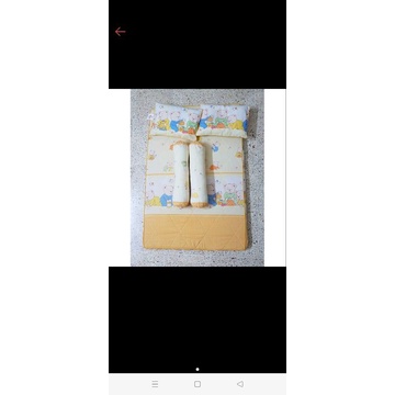 preloved pl second kasur bayi obayiku obayito set + 2 set sprei