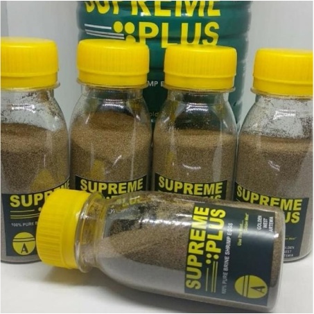 Artemia Supreme Plus Repack 40gr Golden west Pakan Burayak cupang gupy Terbaik