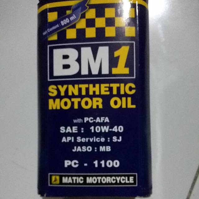 Oli BM1 BM 1 Matic PC 1100 10W40 (800ML)