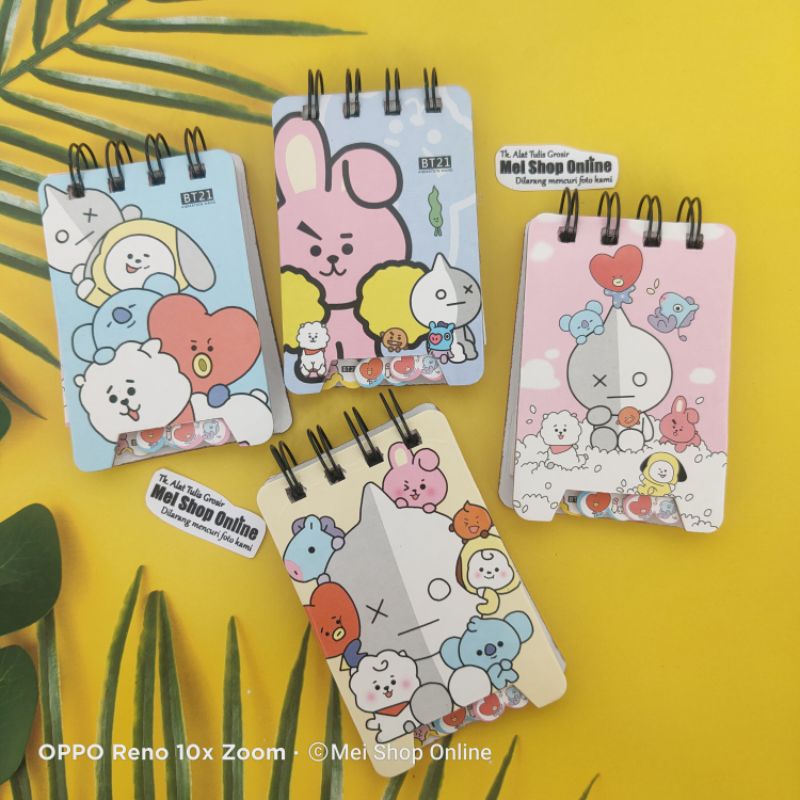 

Cute Mini Note Book Import Original / Buku Note