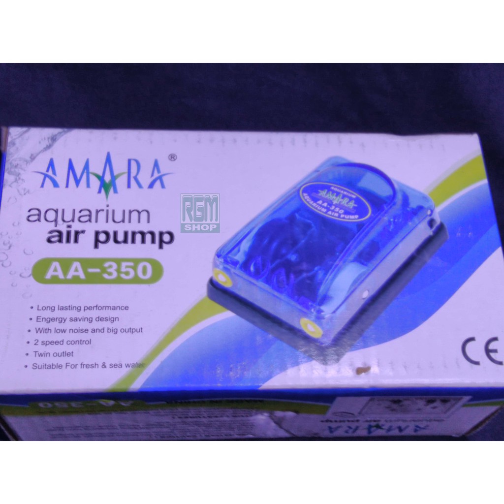 Amara aa-350 pompa mesin gelembung udara aquarium akuarium aerator murah