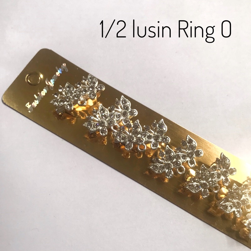 12 pcs bros dagu / 1 lusin bros dagu / bros dagu lusinan / bros dagu harga grosir / grosiran / Bahan Bros Juntai / Bahan Bros / Bros Kecil / Bros Mini / Bros Jilbab / Bros Dada / Bros Hijab-O-SILVE-TWOBUT-6PCS