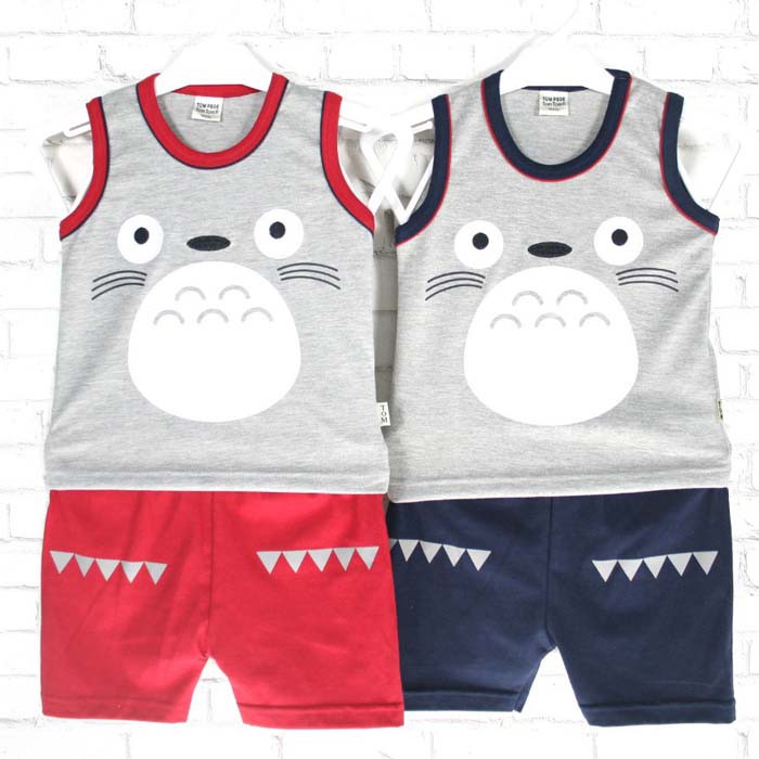 Baju Bayi Laki Laki Setelan Singlet Kutung Bayi Cute Mouse