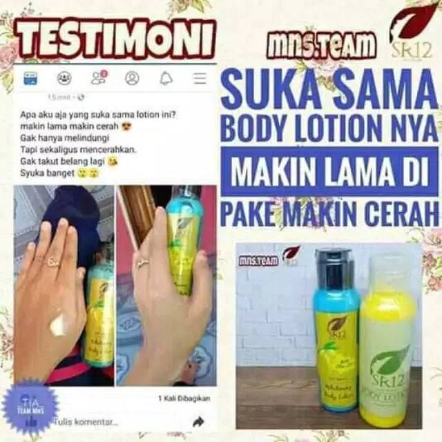 Lightening Body Lotion with SPF 30+++ / Pelindung Tubuh Matahari / Pemutih Badan