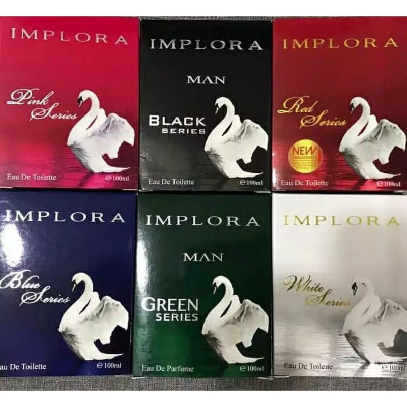 PARFUM IMPLORA MAN BLACK SERIES 100ML PARFUM COWOK