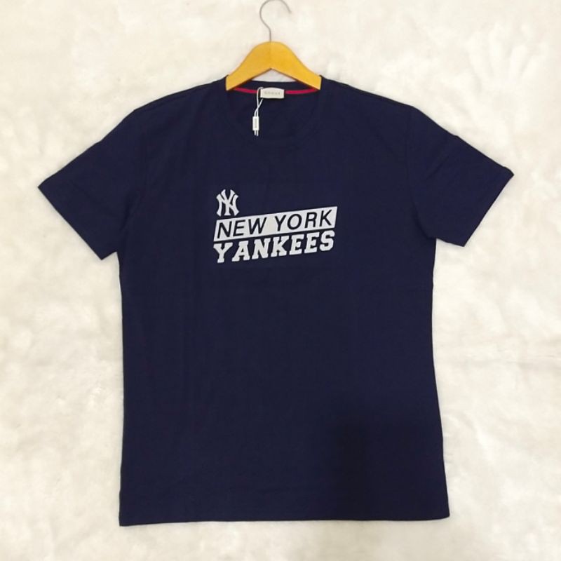 Kaos Gucci NY logo premium import kaos pria keren import berkualitas