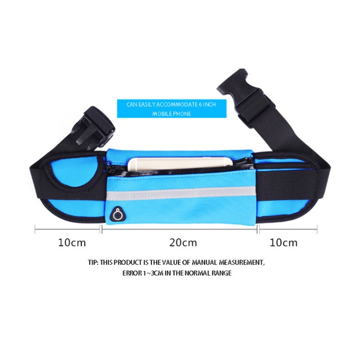 TAS OLAHRAGA TAS PINGGANG OLAHRAGA WATERPROOF KANTONG HP OLAHRAGA