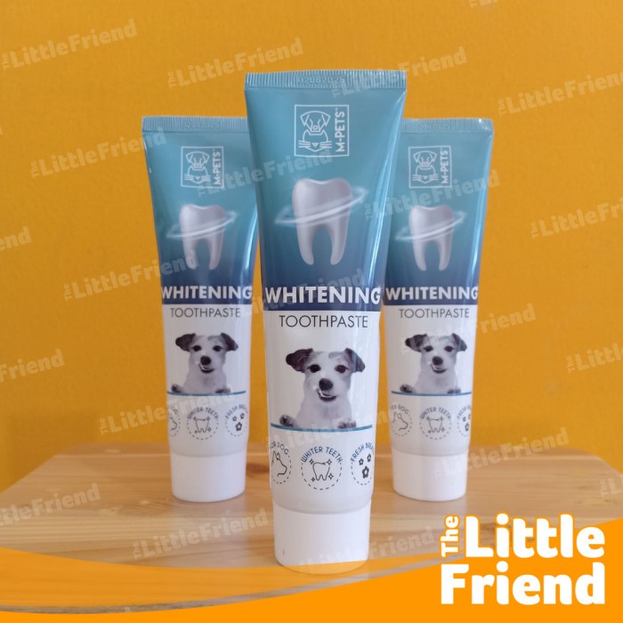 Odol Pasta Gigi Anjing Kucing Toothpaste MINT WHITENING M-PETS 100gram