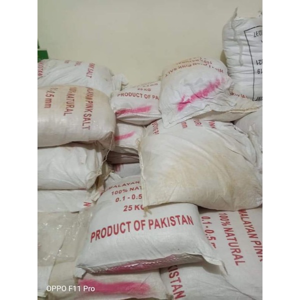 

garam Himalaya pink salt 25kg/Himalaya natural pink salt 25kg terlaris