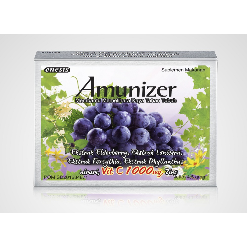Amunizer box isi 4 sachet