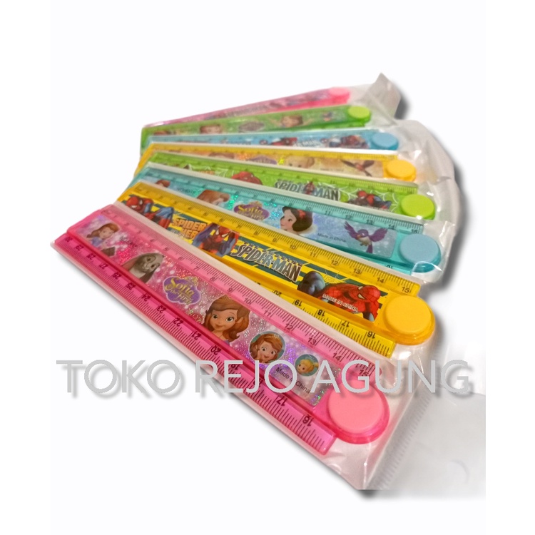 

SATUAN ( 1 PCS ) Garisan 15Cm / Mistar / Penggaris LIpat 30cm