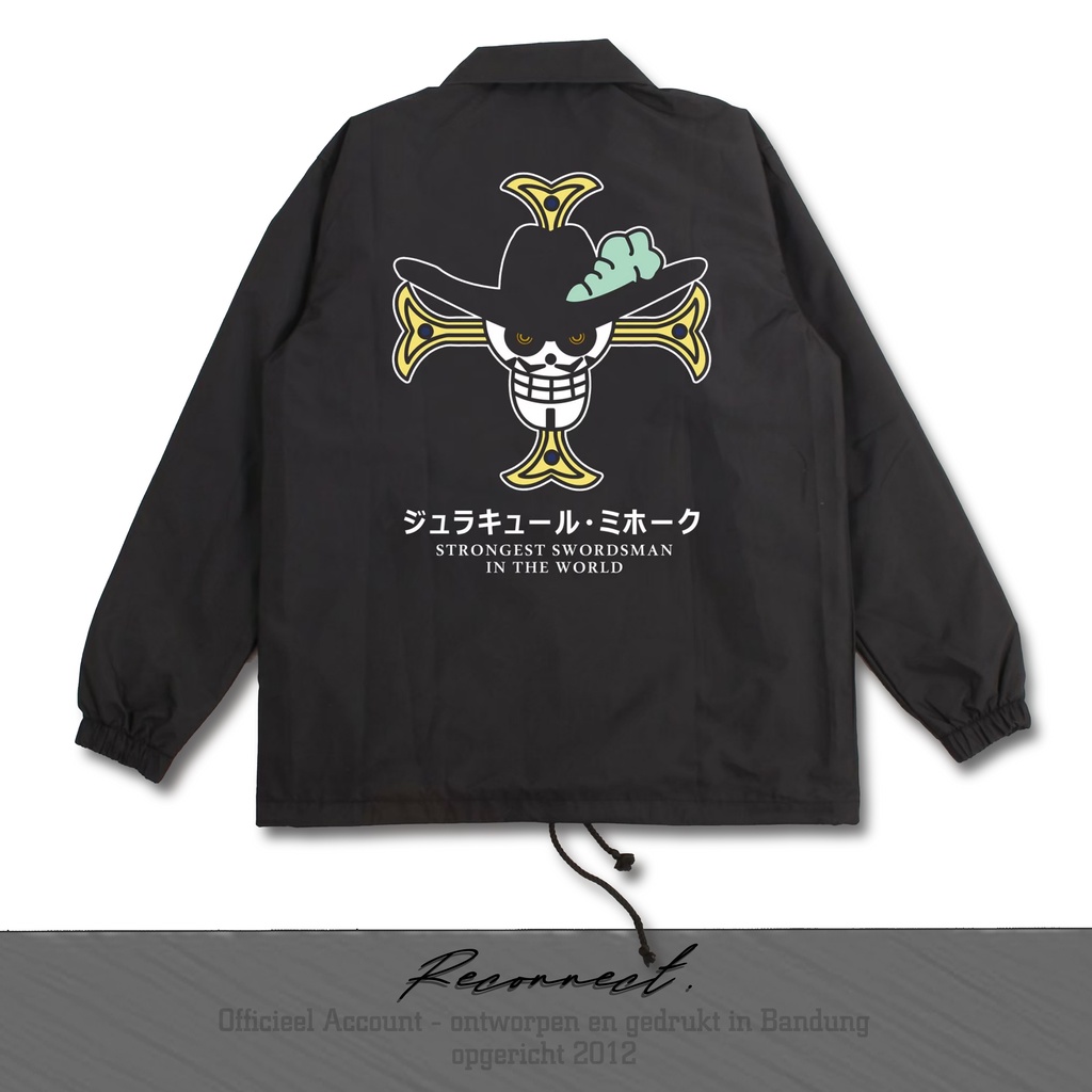 Reconnect Coach Jacket One Piece Mihawk - Unisex