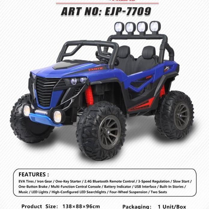 Mobil Aki Anak Exotic EJP7709 PREDATOR SUV