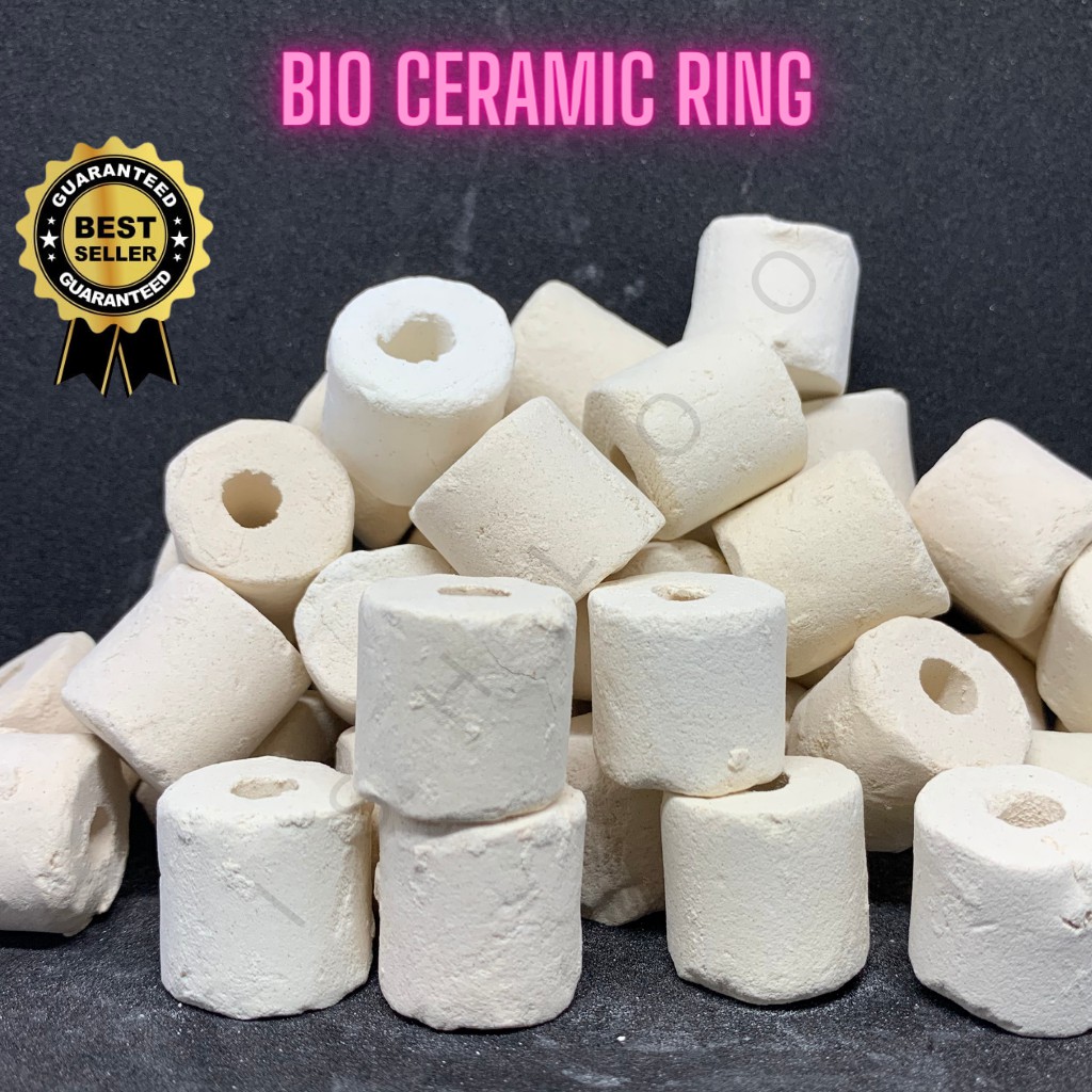 Bio Ceramic Ring Media Filter Rumah Bakteri ukuran 18mm per 1 KG