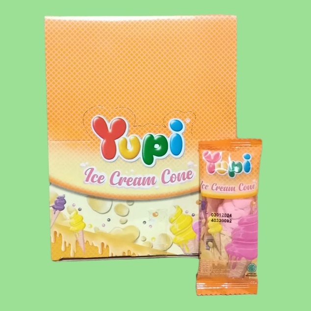 

Yupi Ice Cream Permen Jelly [24 pcs/box]