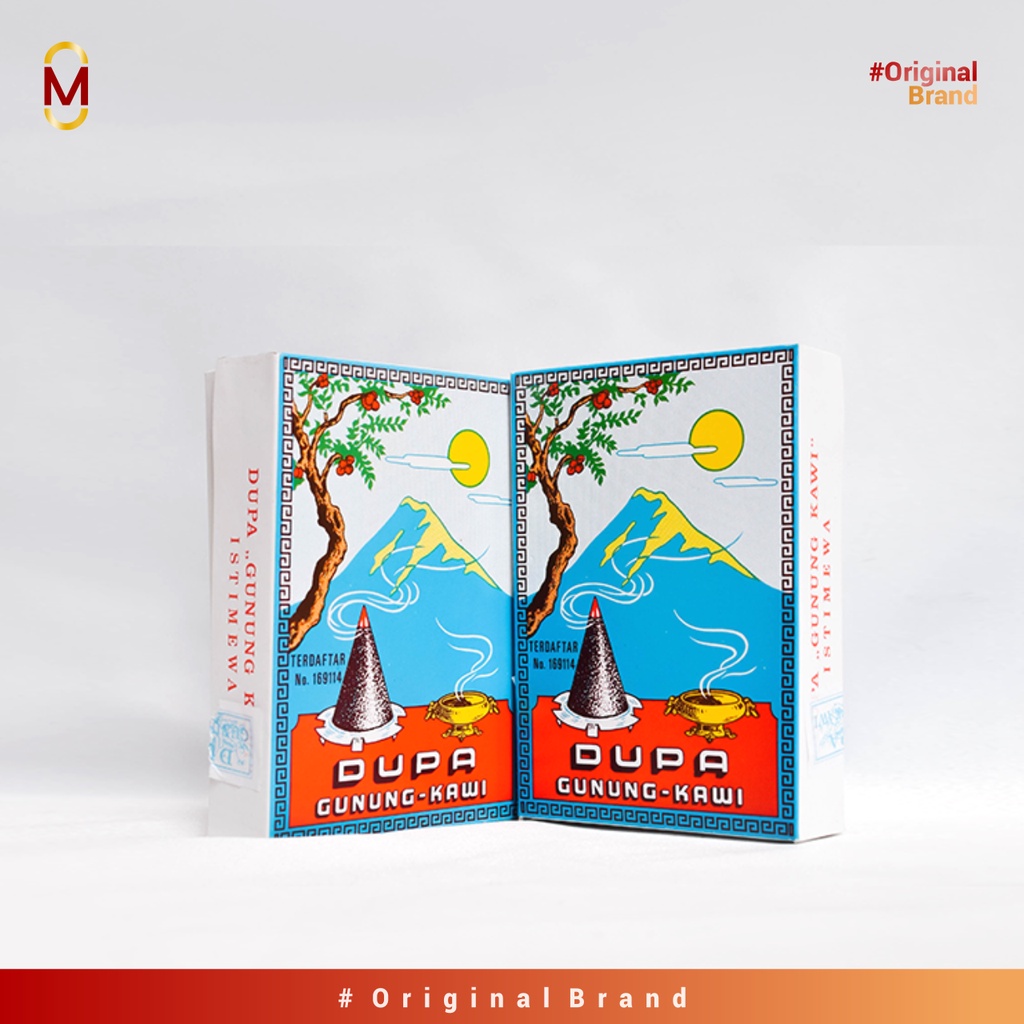 Dupa Kerucut Hio Gunung Kawi Biru Cone Bukhur Buhur Tumpeng Gunung Kawi