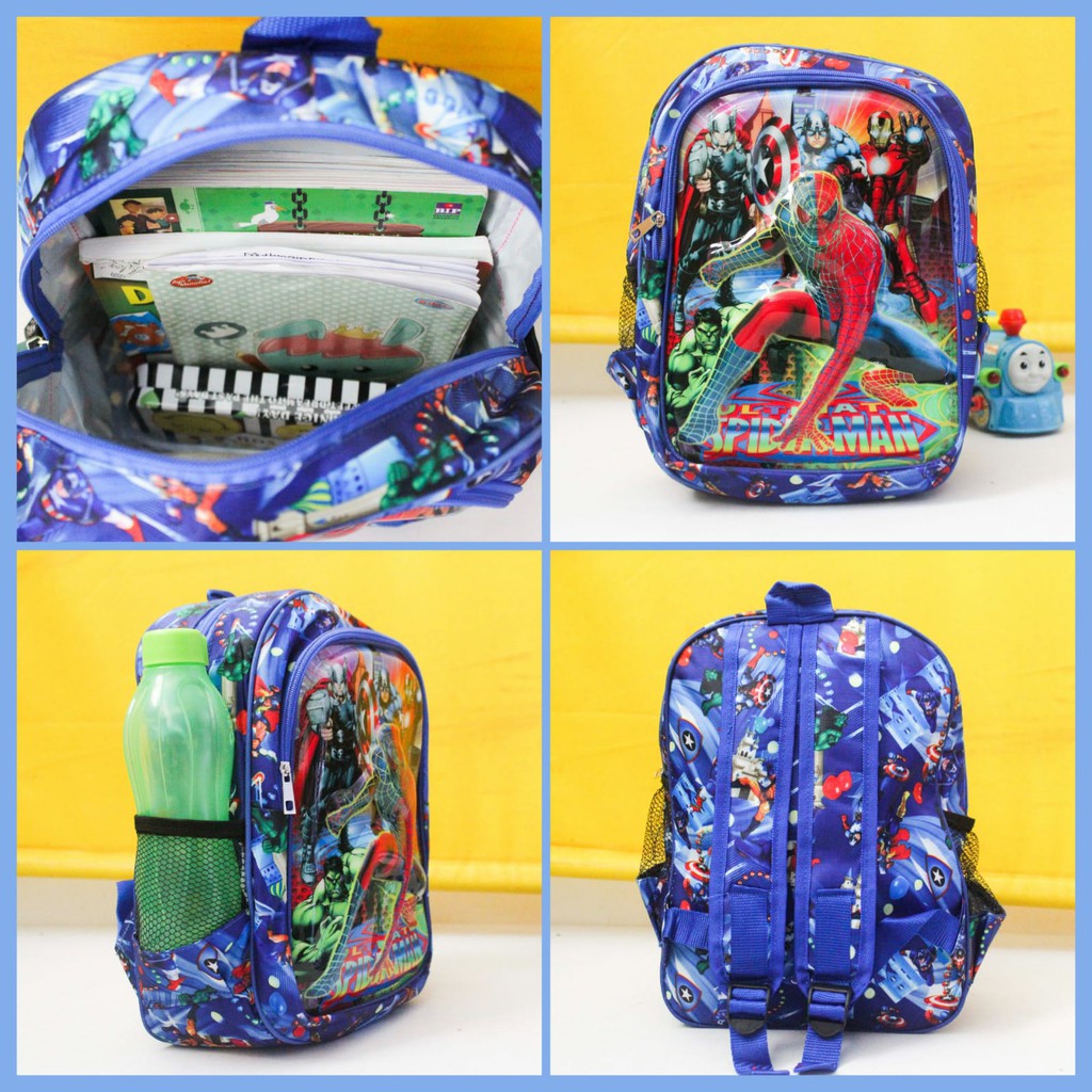 Tas Ransel Anak Tk Laki Laki LED Timbul Ransel Sekolah Anak Cowok Karakter Lucu Ransel Anak Murah