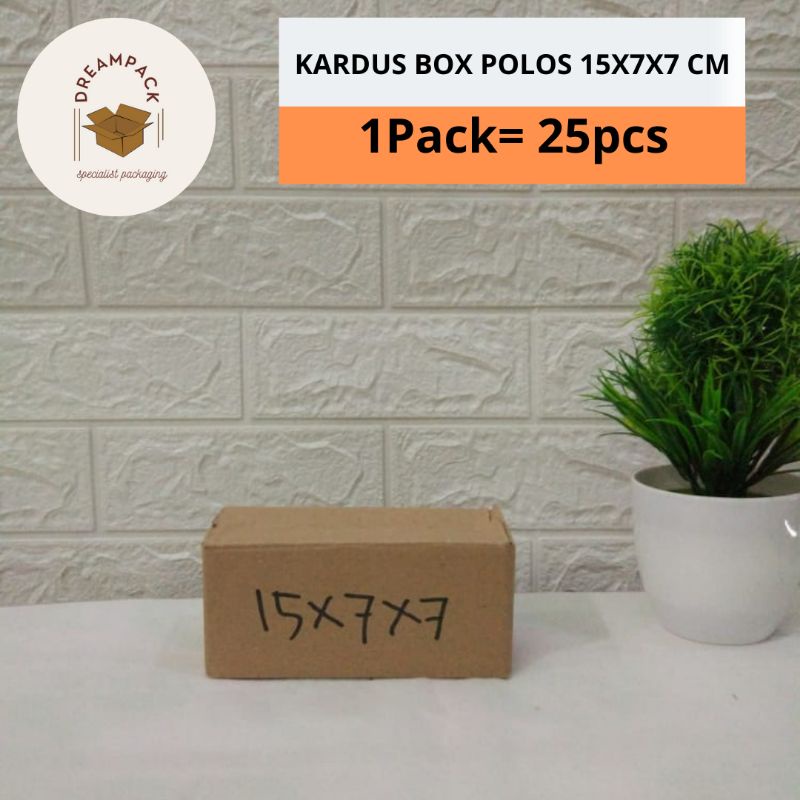 

KARDUS BOX/KARDUS PACKING/DUSBOX/ IND 15X7X7 CM