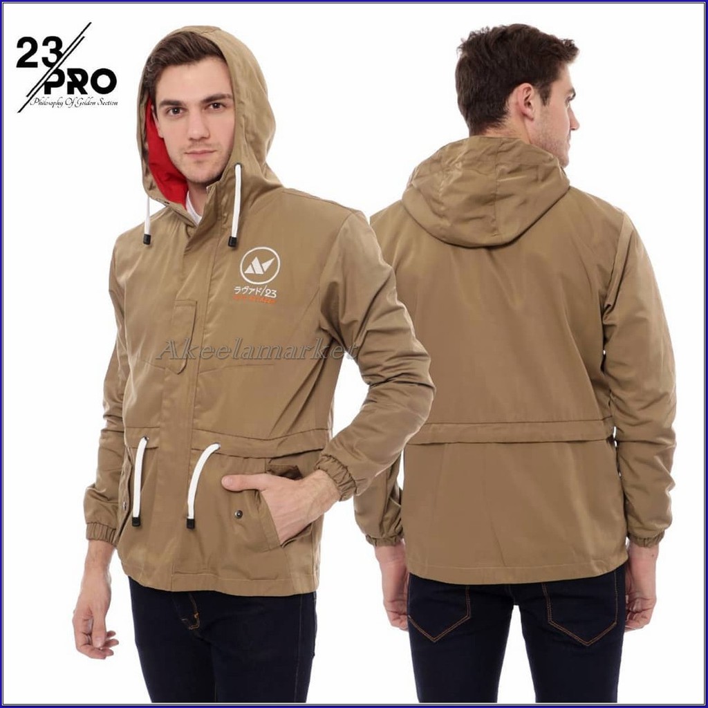 jaket cowok parasut waterproof 23PRO keren jaman sekarang || fashion pria