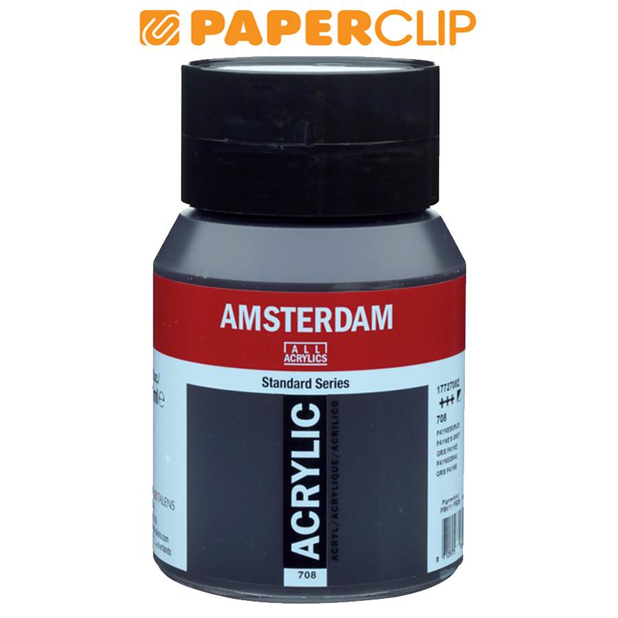 

CAT ACRYLIC AMSTERDAM 17727082AAC 500ML S1 PAYNES GREY