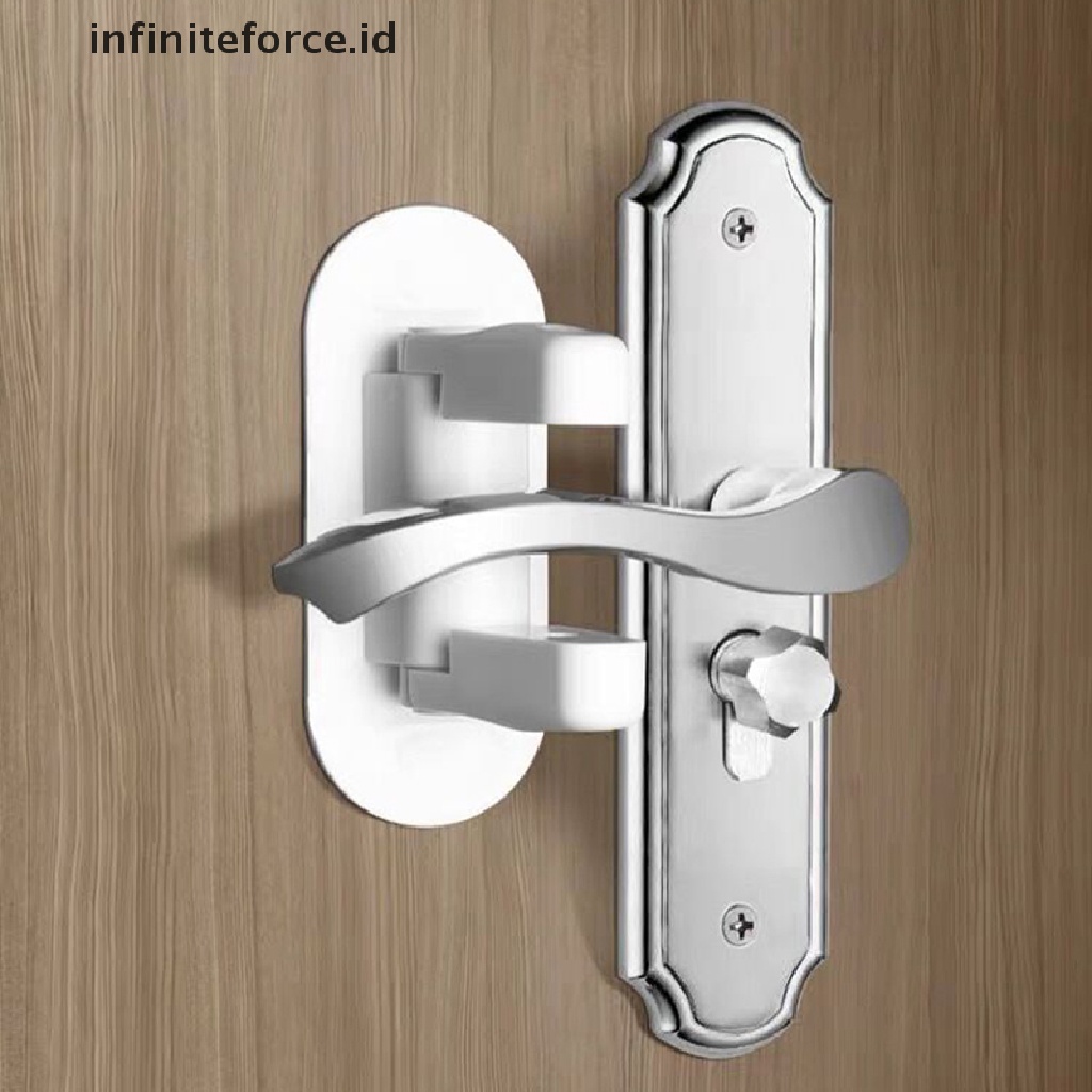 (Infiniteforce.Id) Kunci Pengaman Level Pintu Untuk Melindungi Bayi / Anak