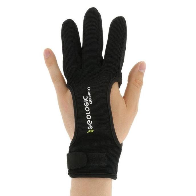 Geologic Sarung Tangan Panahan Hitam Decathlon - 8320624 Terlaris