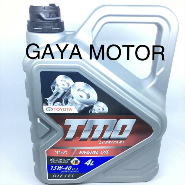 Oli TMO 15W-40 Diesel 4liter Galon ASLI