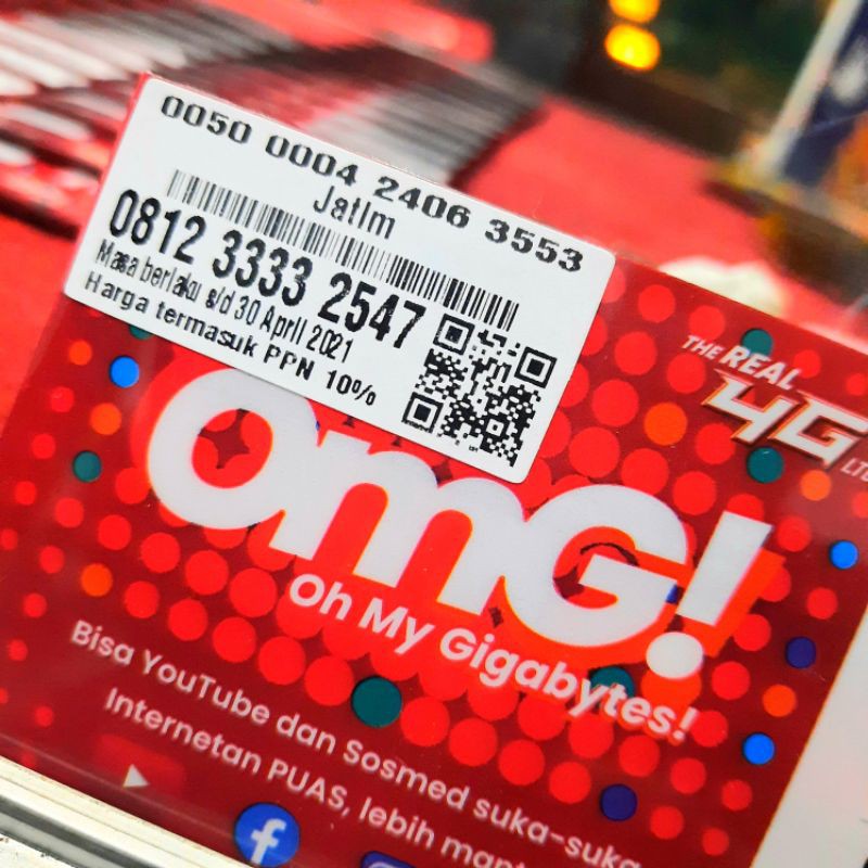 Simpati Cantik Hoki Bugis 2547 Nomor Telkomsel Perdana Kartu 4g