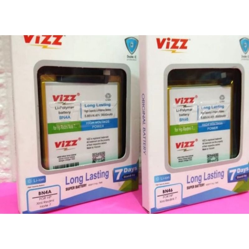 Baterai Original Vizz Double Power BN4A