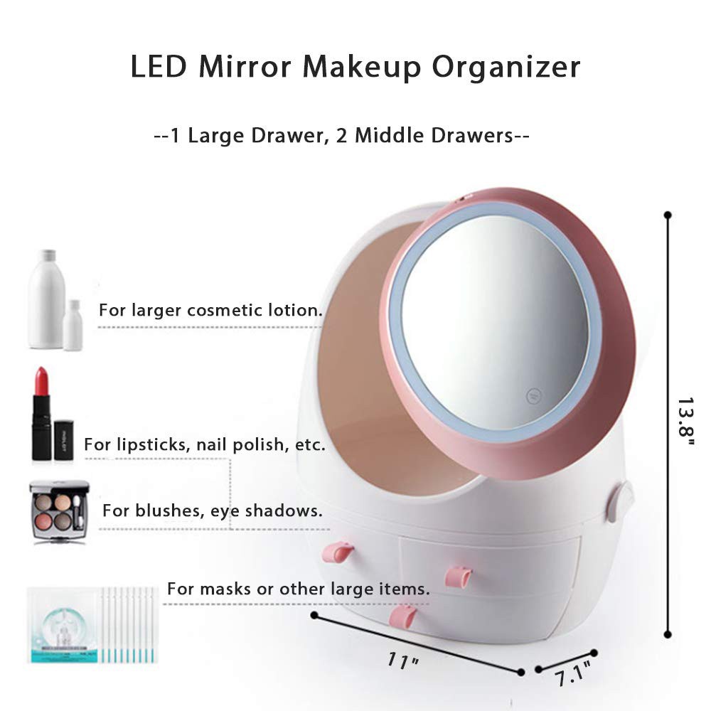 Rak Kosmetik Makeup Storage Box Rak Kosmetik Multifungsi Kotak MakeUp MUA