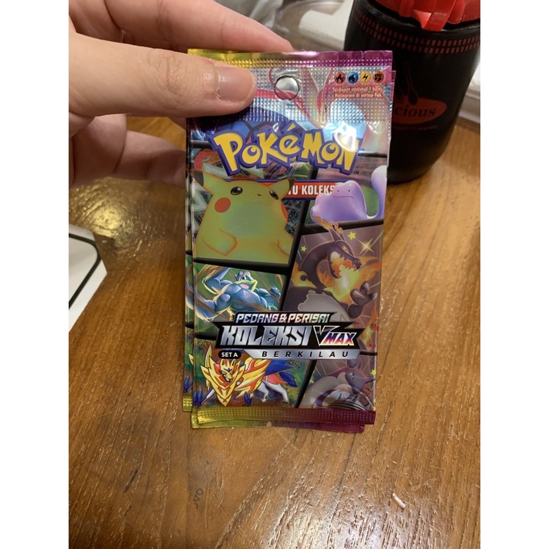 Kartu Pokemon Indonesia Vmax Berkilau Set A