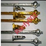 PROMO TIANG GORDEN FULLSET BREKET EROPA+4 sekrup/Batang Hordeng/Horden Rel Gorden BATANG GORDEN EROPA FULLSET 2 METER