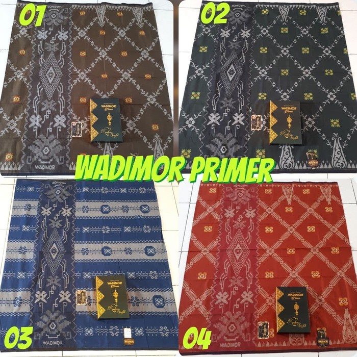 Sarung WADIMOR Primer Kembang Songket
