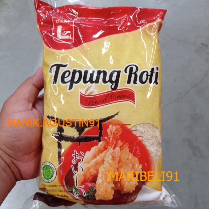 

Choice L Tepung Roti Tepung Panir Warna Putih Bread Crum 500Gr MB91