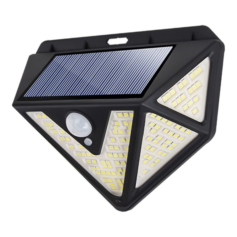 Lampu Taman Tenaga Surya 100LED Sensor Light LED Solar Lamp / Solar Tembok Tenaga Matahari