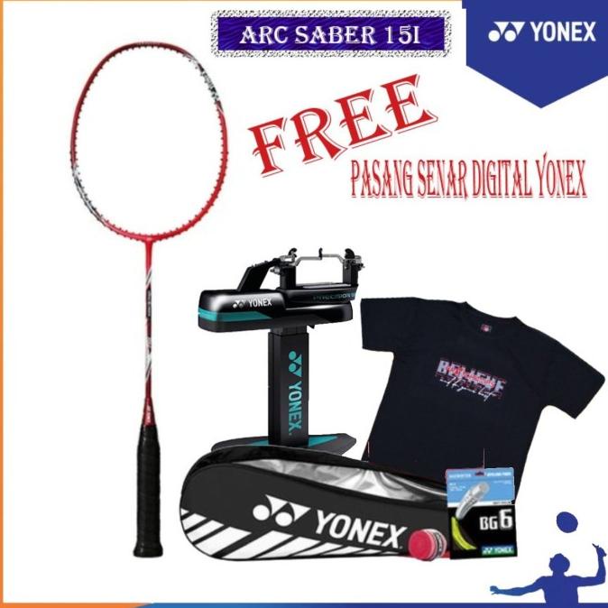 PROMO RAKET BADMINTON - YONEX ARCSABER 15I EX - ORIGINAL