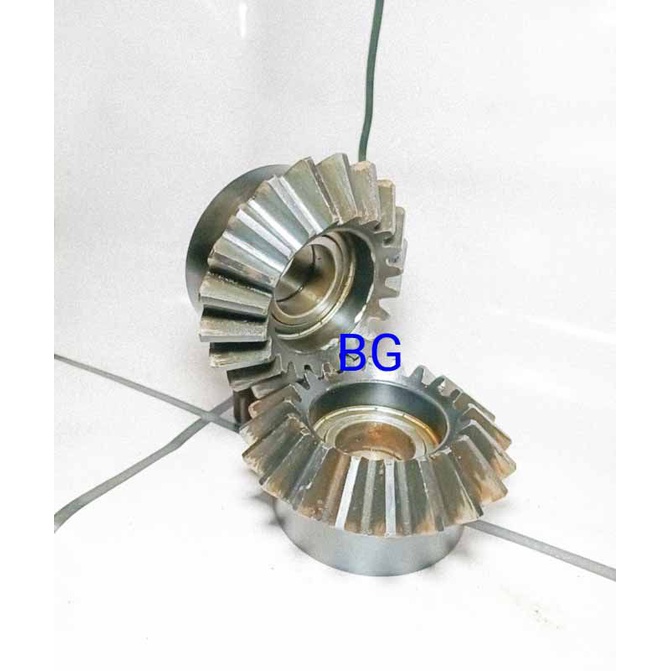 bevel gear gigi payung Vcl 85mm Z20 As46  Rasio1:1