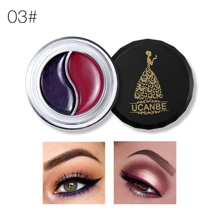 UCANBE 2 IN 1 Long-Wear Gel Eyeliner Duo - Dua