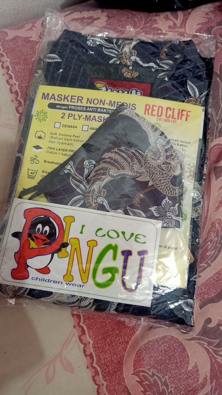 Pingu 93100215 Mi - Kemeja Batik Anak Laki-laki