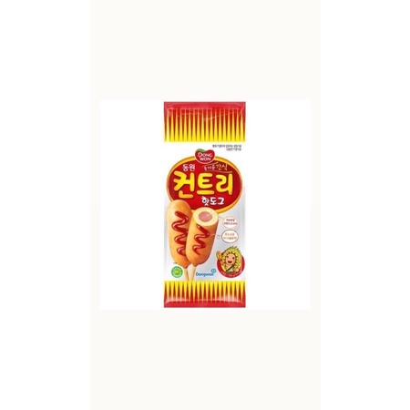

Dongwon Country Hotdog 250g - Corn Dog Dengan Sosis Babi Made In Kore