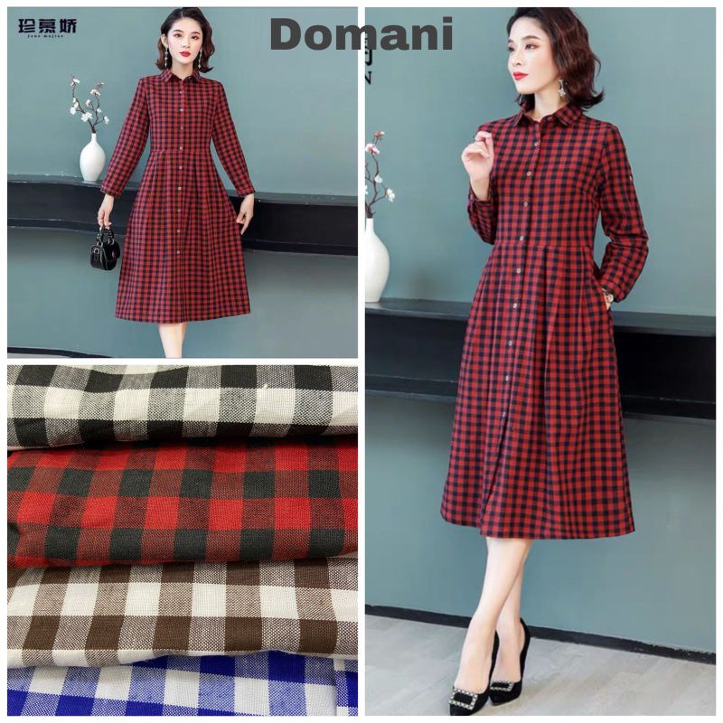 Dress katun Bangkok
